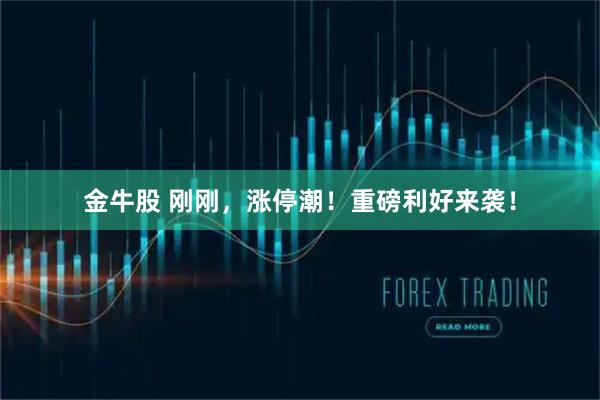 金牛股 刚刚，涨停潮！重磅利好来袭！