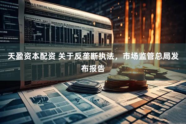 天盈资本配资 关于反垄断执法，市场监管总局发布报告