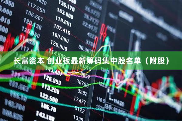 长富资本 创业板最新筹码集中股名单（附股）